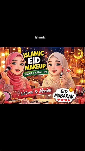 Islamic Makeup Tips for Muslim Women | Halal Beauty Guide#halalbeauty#muslimgirls#hijabfashion