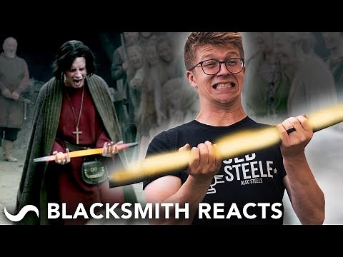 BLACKSMITH REACTS TO FORGING IN FILM AND TV!!!