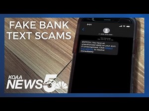Fake bank text messages are a problem consumers should be careful with