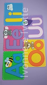 Las Vocales 💛💜🧡💚 Decoración de Aula | Ivonne e Ivette