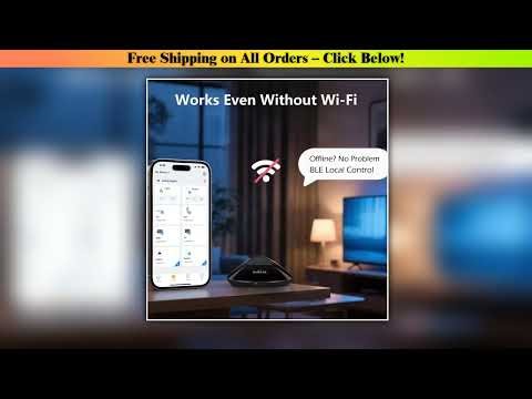 Broadlink RM MAX WiFi IR Remote Smart Home Hub Wi-Fi BLE Universal Remote For IR/RF Devices TV AC