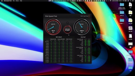 Mac软件——网速和硬盘读写速度测试