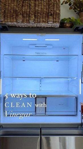 5 ways to clean with vinegar #cleaningmotivation #cleaningtips #cleaning