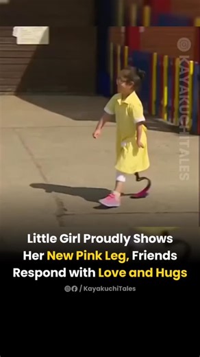 Indian clock on Instagram: "7-year-old Anu from Birmingham, England, went viral after BBC Midlands filmed her proudly showing her new pink prosthetic sports blade to her classmates. Born with complications that led to her right leg being amputated shortly after birth, Anu had used regular prosthetics all her life. The new blade, provided through an NHS children’s activity prosthetics program, helped her run and dance more freely like other kids. In the video, her friends gathered around, hugged