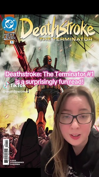 Deathstroke: The Terminator Issue 1 by Tony Fleecs was surprisingly good fun! I really enjoyed it! #deathstroke #sladewilson #dcnextlevel #dccomics #deathstroketheterminator
