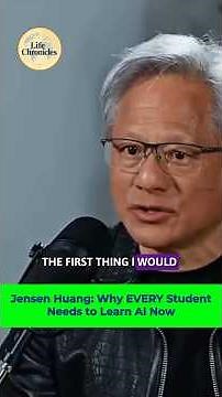 Jensen Huang: Why EVERY Student Needs to Learn AI Now