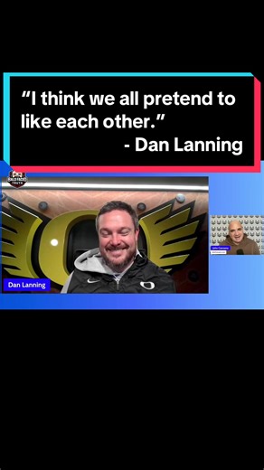 Oregon Ducks coach Dan Lanning says coaches pretend to like each other. Full interview on YouTube and JohnCanzano.com. #goducks #collegefootball #football #oregon #sports