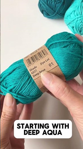 New Yarn! Yarnsmiths Cotton Aran in 200 Colours #yarn #crochet #shortscrochet