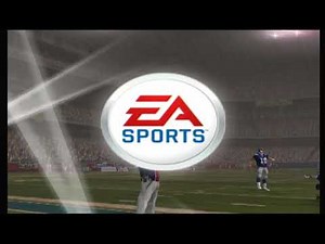Madden NFL 11 (PS2) saints vs giants (in rain) (at created stadium)