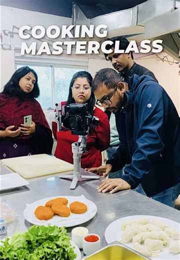 Behind the Scenes of Cooking Masterclass Video Shoots