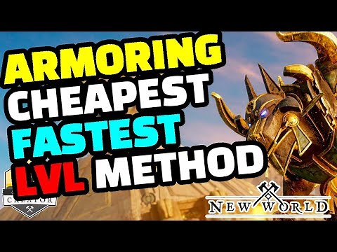 The BEST WAY to Level Armoring CHEAP in New World