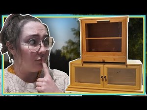 Making a Free Little Library from upcycled thrift store cabinets | UB Draws