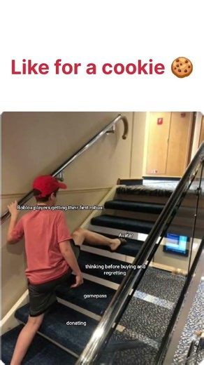 Roblox players getting their first robux #viral #memes #funny #trending