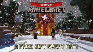 From December 21st, you'll get a free Minecraft gift from the Marketplace each day, for 12 days! Read more: https://minecraft.net/en-us/article/announcing-12-days-minecraft | Minecraft