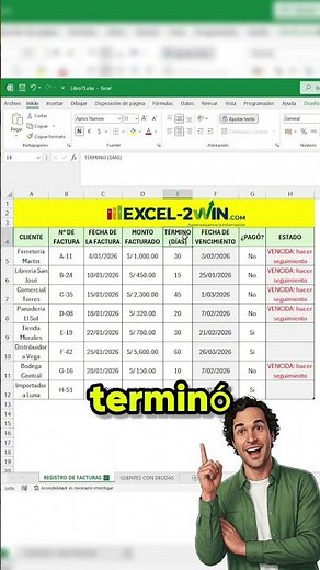 How to Create an Invoice Collection Control System in Excel ✅