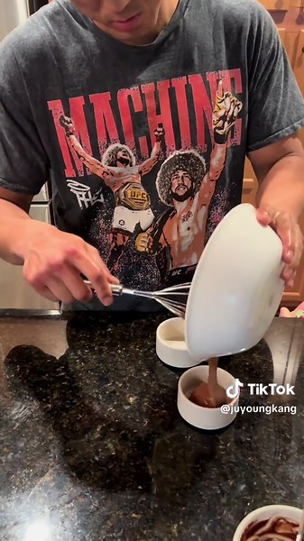 Husband Bakes Decadent Chocolate Lava Cake! 🍫