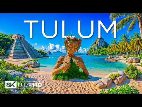 Tulum, Mexico 8K | Majestic Mayan Ruins, Stunning Caribbean Coast & Iconic Ven a la Luz