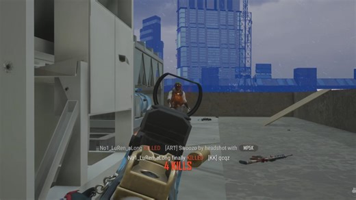 【PUBG】2个月没Deston了...决赛圈高楼爽局