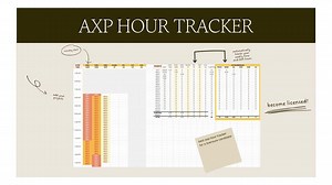 Architecture AXP Hour Tracker | NCARB Experience Log | Monday Start Monthly & Weekly Excel Timesheet - Etsy Australia