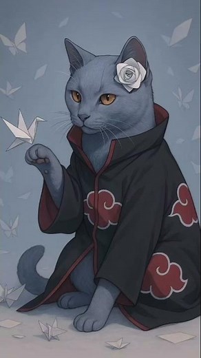 Akatsuki as CATS! The Most Purr-fect Villain Group 😼 | Naruto