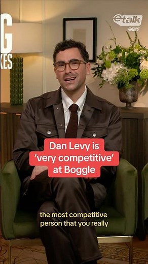 ‘Big Mistakes’ star Dan Levy is “very competitive” at Boggle