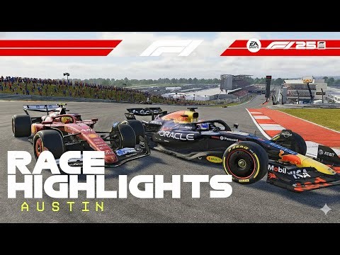 VERSTAPPEN WINS AUSTIN THRILLER?! 🤯 F1 25 Race HIGHLIGHTS! 🏆