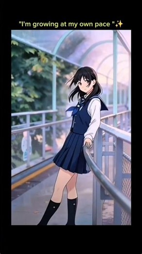 "I'm growing at my own pace "✨