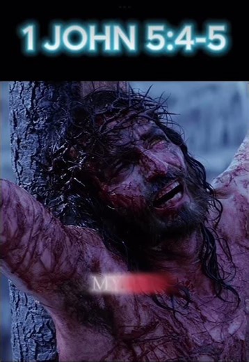 Jesus died for us on the cross spread the word people.