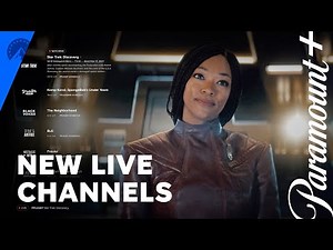 Paramount+ Presents Live Channels