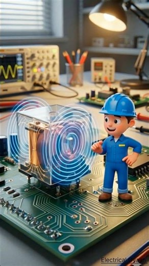 “How This Small Relay Controls Big Electricity ⚡ | Electric Gyaan”#electrical #relay