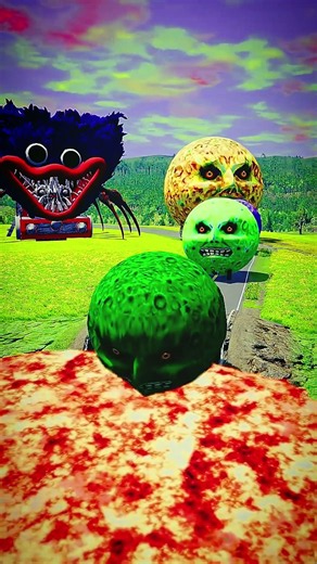 Which Monster Can Survive the Volcano? 🌋🔥😱. #gameplay #fyp #viral #shorts #explore #gaming