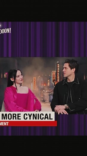 Dove Cameron and Aaron Tveit talk about why the time period for Schmigadoon Season 2, also known as Schmicago, is their favorite era of musicals. Credit: Advocate Channel YouTube #dovecameron #aarontveit #schmigadoon #schmicago