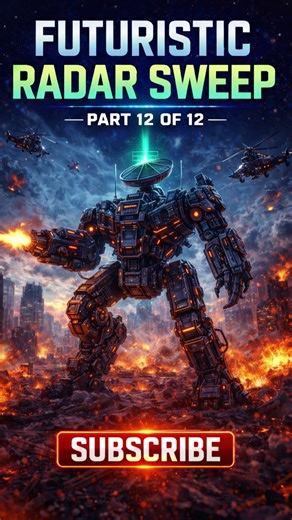 Futuristic Radar Sweep Sound Effect | Part 12 of 12 | Sci-Fi Scanner FX