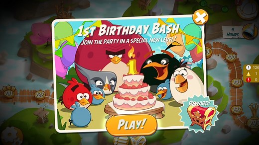 愤怒的小鸟2 一周年活动关卡