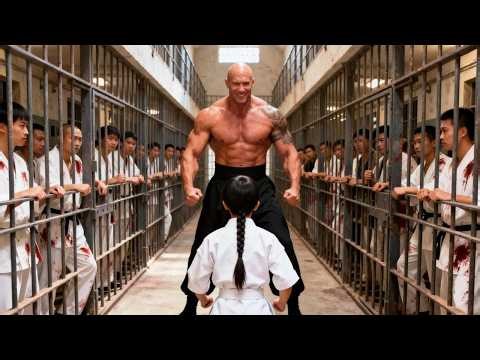 A frail-looking prisoner unleashed Shaolin Kung Fu, taking down the foreign boxing champion!