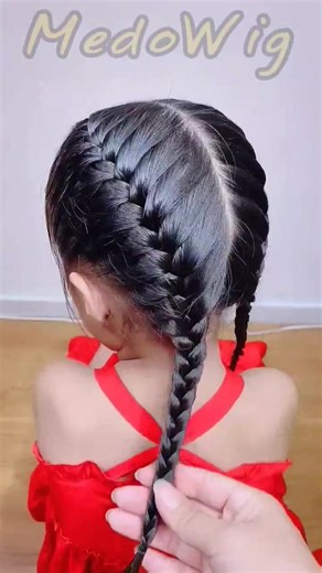 Boxing braid hairstyle tutorial is here. #fyp #foryou #foryoupage #girlhairstyles #childrenhairstyles #easyhairstyles #hairtoturials #hairstyles
