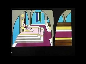 King's Quest I - IBM PC Booter game 1984 CGA Composite graphics