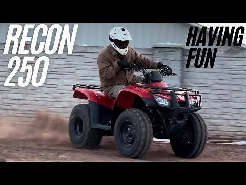 Honda Recon 250 IS FUN - Recon 250 ES & Recon 250 Foot Shift