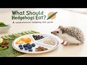 Feeding Hedgehogs: A Comprehensive Hedgehog Diet Guide