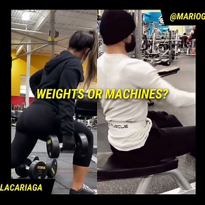 There are multiple benefits to using free weights and machines. Which way do you prefer to get in shape? . . . #FitnessConnection #Health #Fitness #Gym #Exercise #FreeWeights #Dumbells #Machines | Fitness Connection