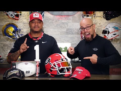 GA Bulldogs Fan Builds Dream Helmet