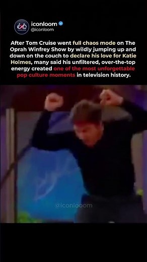 tom cruise jumping on oprah’s couch to declare his love was everything #tomcruise #oprah