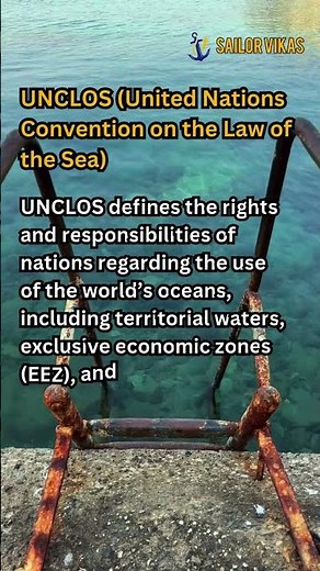 UNCLOS Explained: The Law of the Sea That Governs the World’s Oceans! 🌊⚖️🌍
