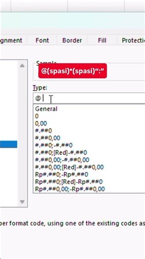 Tutorial merapikan titik dua saat membuat formulir di Excel secara otomatis #tutorialexcel