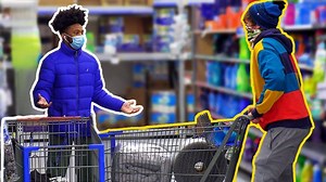 😂 In this video we did the crashing carts prank. | RebelTV