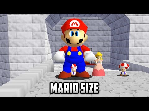 ⭐ Super Mario 64 PC Port - Mario Size v1.0.1
