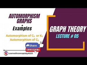 GRAPH AUTOMORPHISM GROUP || AUTOMORPHISM OF C₃ OR K₃ || AUTOMORPHISM OF C₅ || URDU