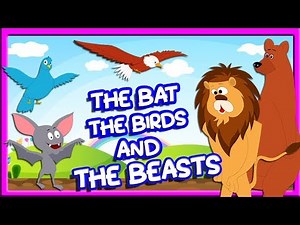 Aesop's Fables Stories | The Bat The Birds And The Beasts | Animated Story | Tuk Tuk Tv English