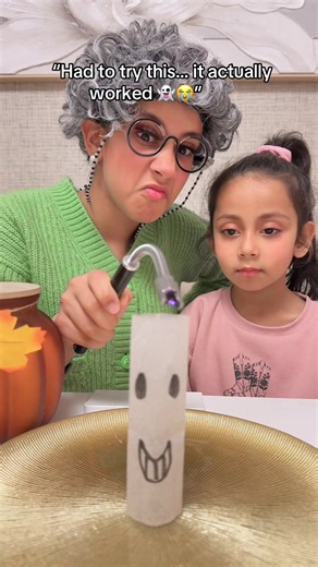 We Tried the Flying Ghost Trend… WHAT?! 👻😳 #gostchallenge #halloween #fyp #foryoupage #viral