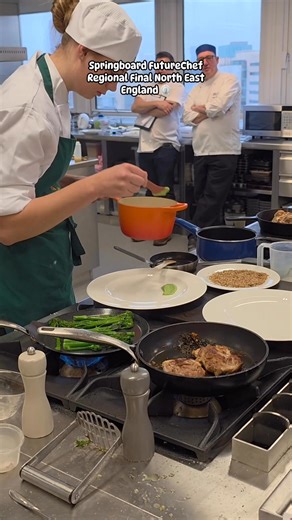 👏 Springboard FutureChef Regional Final - North East England👏 Last week, we saw fantastic talent on display at the North East England Local Final - and a huge congratulations to Maisie (13) from Sedgefield Community College who took the top spot! 🏆 Maisie wowed the judges with her Signature Curried Chicken on Lentil Puy & Bhaji, followed by a delicious Molten Chocolate Fondant with a Chantilly Cloud 🍽️ She’ll now head to London this March to represent the North East at the Springboard Future
